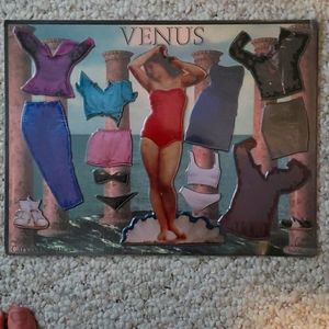 Caryco Venus Dress up magnet set Vintage 1993